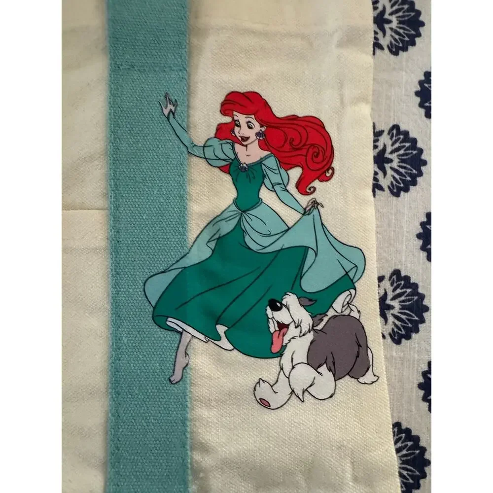 Disney Ariel Green Double Sided Custom Made Mini Tote